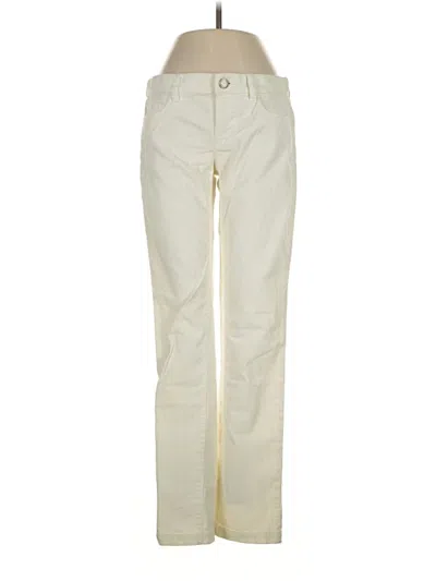 Pre-owned Jcrew Jeans In Ivory