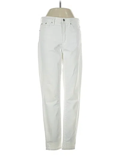 Pre-owned Jcrew Jeans In Ivory