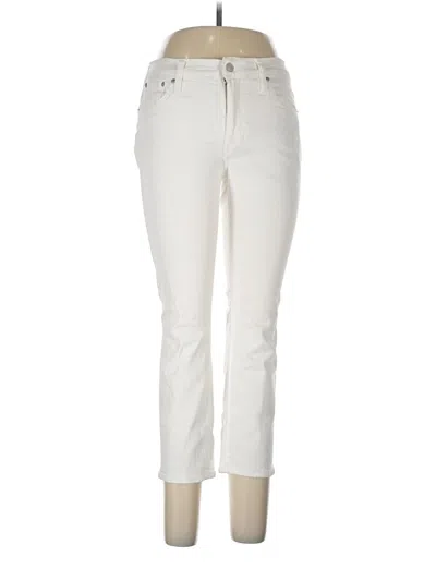 Pre-owned Jcrew Jeans In Ivory