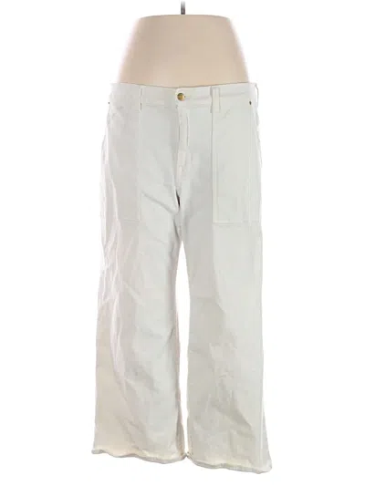 Pre-owned Jcrew Jeans In Ivory