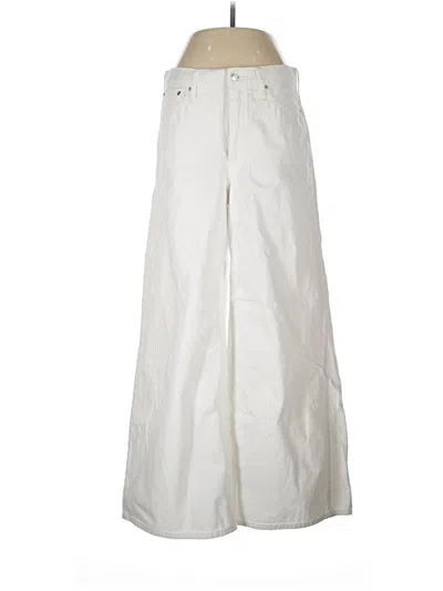 Pre-owned Jcrew Jeans In Ivory