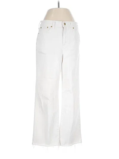 Pre-owned Jcrew Jeans In Ivory