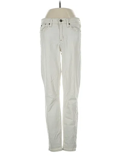 Pre-owned Jcrew Jeans In Ivory
