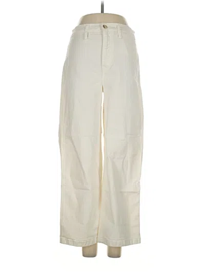 Pre-owned Jcrew Jeans In Ivory
