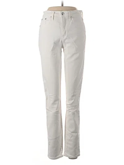 Pre-owned Jcrew Jeans In Ivory