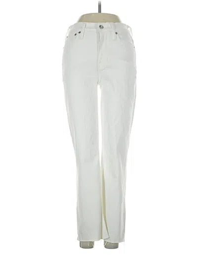 Pre-owned Jcrew Jeans In Ivory