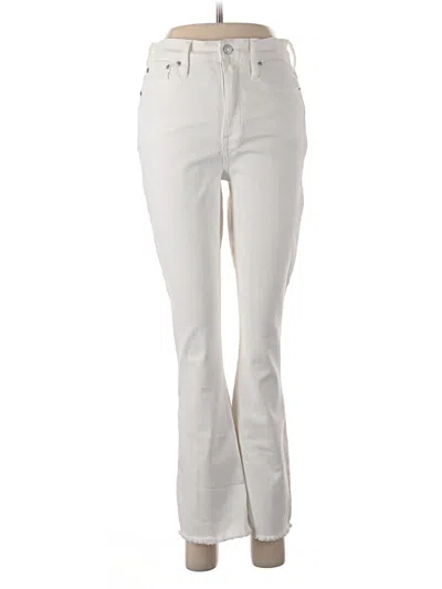 Pre-owned Jcrew Jeans In Ivory