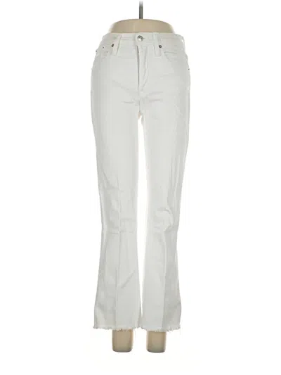 Pre-owned Jcrew Jeans In Ivory