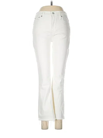 Pre-owned Jcrew Jeans In Ivory