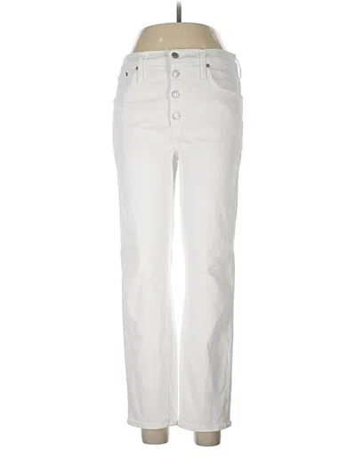 Pre-owned Jcrew Jeans In Ivory