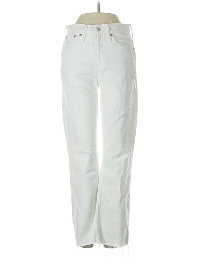 Pre-owned Jcrew Jeans In Ivory