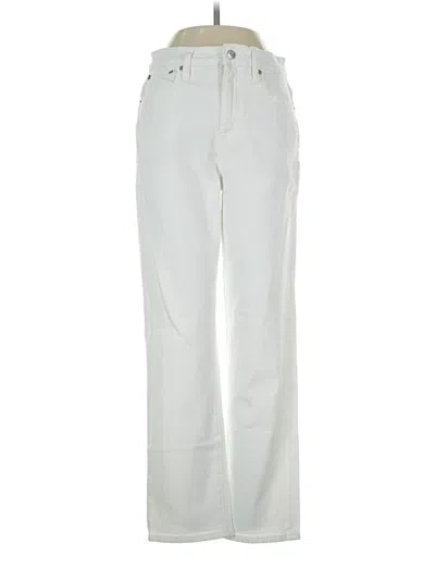 Pre-owned Jcrew Jeans In Ivory