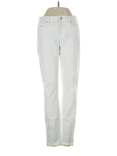 Pre-owned Jcrew Jeans In Ivory