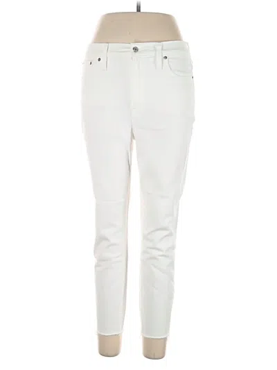 Pre-owned Jcrew Jeans In Ivory
