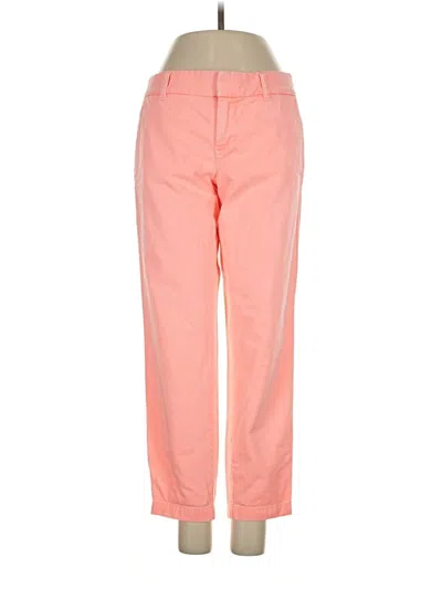 Pre-owned Jcrew Jeans In Orange
