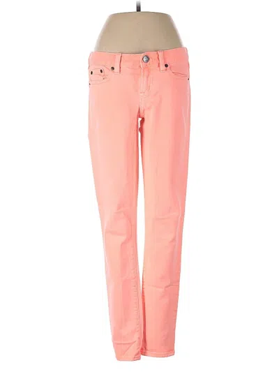 Pre-owned Jcrew Jeans In Pink