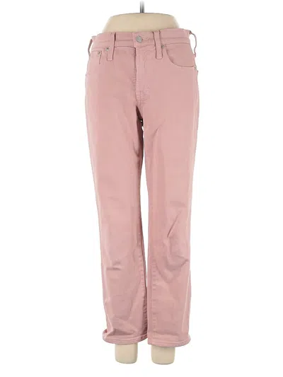 Pre-owned Jcrew Jeans In Pink