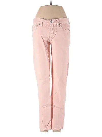 Pre-owned Jcrew Jeans In Pink
