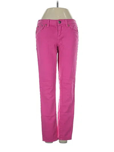 Pre-owned Jcrew Jeans In Pink