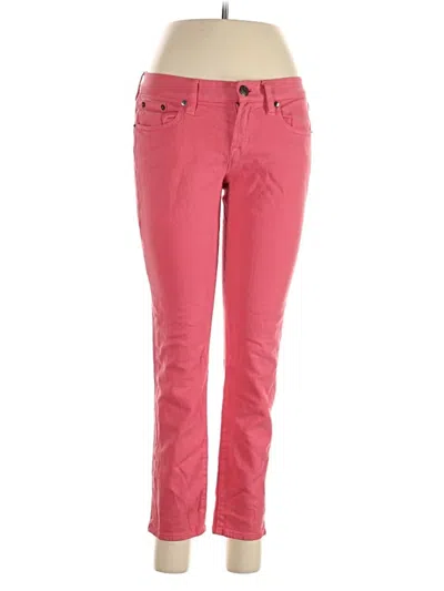 Pre-owned Jcrew Jeans In Pink