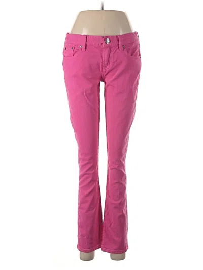 Pre-owned Jcrew Jeans In Pink