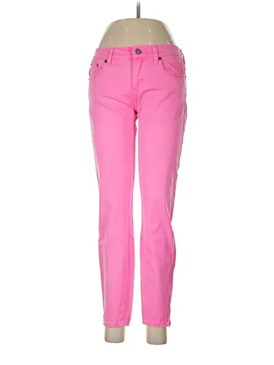 Pre-owned Jcrew Jeans In Pink