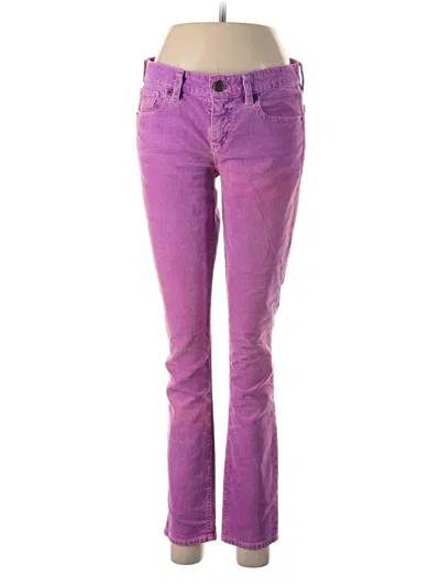 Pre-owned Jcrew Jeans In Purple
