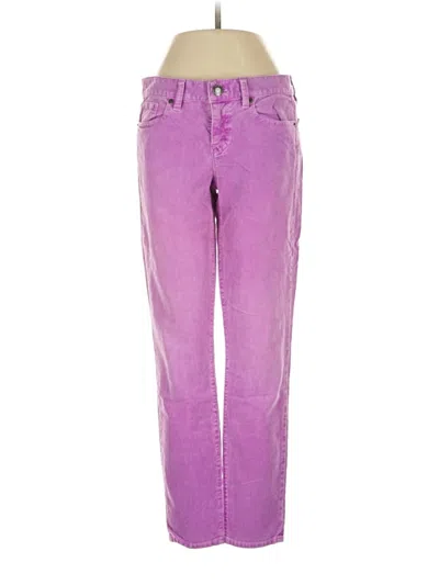 Pre-owned Jcrew Jeans In Purple