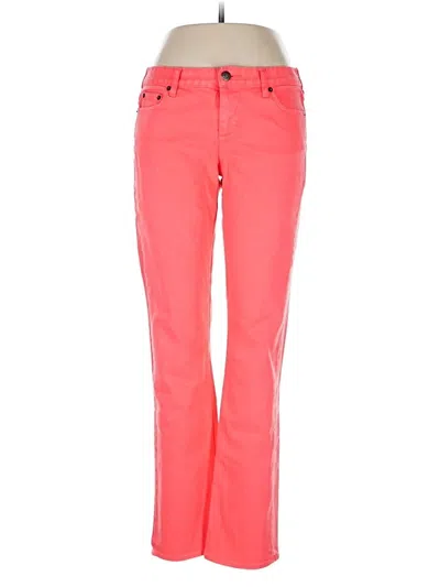 Pre-owned Jcrew Jeans In Red