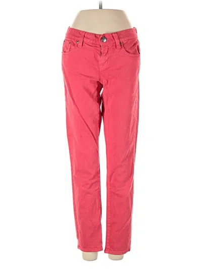 Pre-owned Jcrew Jeans In Red