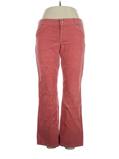 Pre-owned Jcrew Jeans In Red