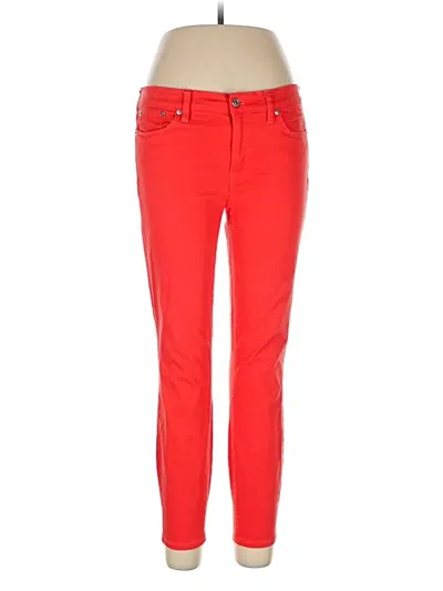 Pre-owned Jcrew Jeans In Red