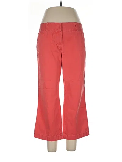 Pre-owned Jcrew Jeans In Red