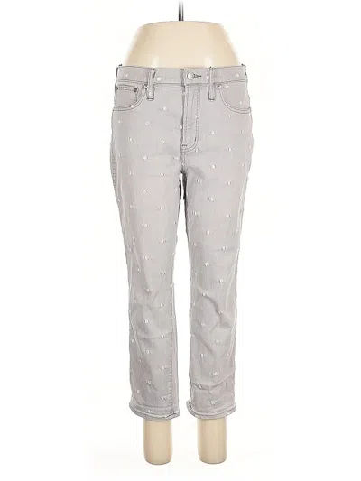 Pre-owned Jcrew Jeans In Silver