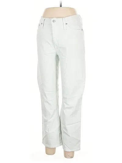 Pre-owned Jcrew Jeans In Silver