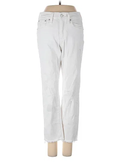 Pre-owned Jcrew Jeans In Silver