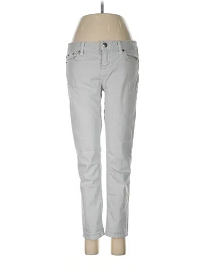 Pre-owned Jcrew Jeans In Silver