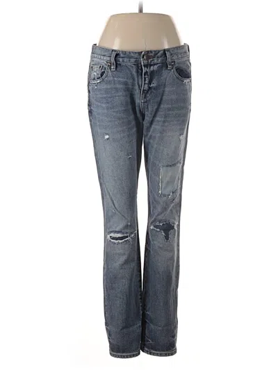 Pre-owned Jcrew Jeans In Silver