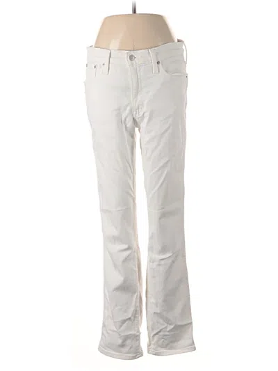 Pre-owned Jcrew Jeans In Silver