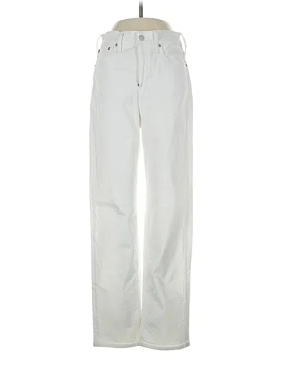Pre-owned Jcrew Jeans In Silver