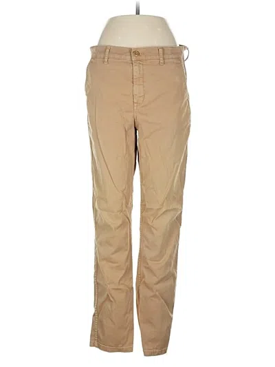 Pre-owned Jcrew Jeans In Tan