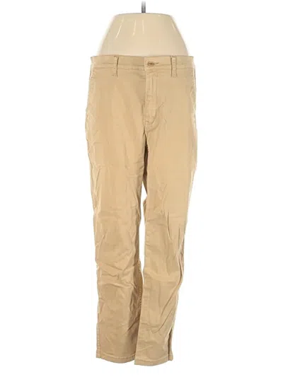 Pre-owned Jcrew Jeans In Tan