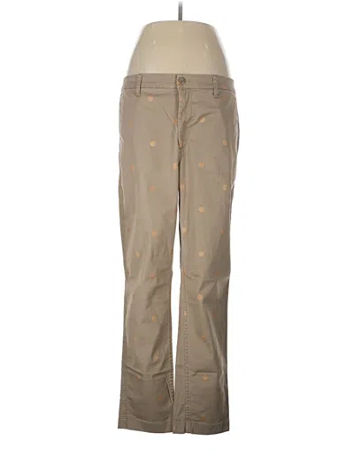 Pre-owned Jcrew Jeans In Tan