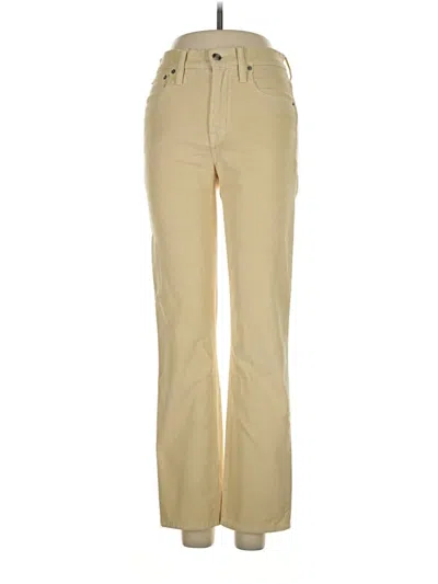 Pre-owned Jcrew Jeans In Tan