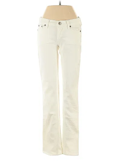 Pre-owned Jcrew Jeans In White