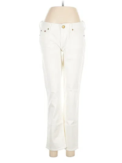 Pre-owned Jcrew Jeans In White