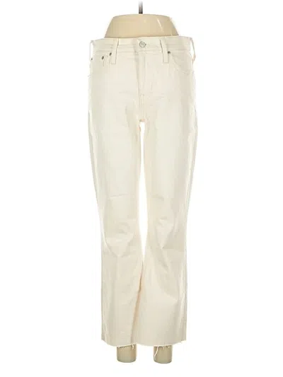 Pre-owned Jcrew Jeans In White