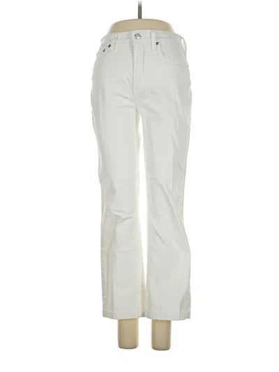 Pre-owned Jcrew Jeans In White
