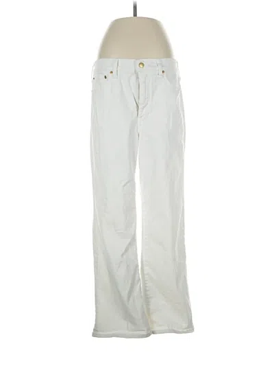 Pre-owned Jcrew Jeans In White