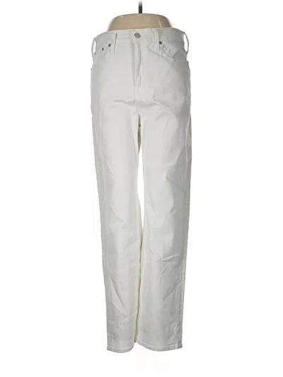 Pre-owned Jcrew Jeans In White